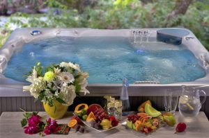 beachcomber hot tub running